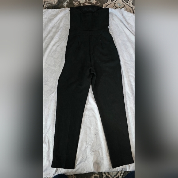 Strapless Jumpsuit Romper Trina Tuck size 0 - Picture 5 of 6
